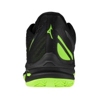 Mizuno Wave Exceed Tour 7 Padel Black Green Sneakers