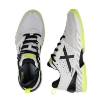 Baskets Munich Atomik 50 Gris Jaune Fluor