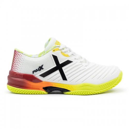 Munich Padx 57 Bianco Rosso Giallo Sneakers Munich Padx 57 Bianco Rosso Giallo Sneakers