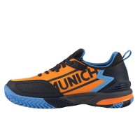 Baskets Munich Stratos 21 Orange  Offre - Pas cher