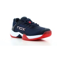 Zapatillas Nox ML10 Hexa Azul Marino Rojo