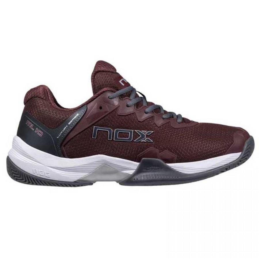 Nox ML10 Hexa Maroon Gunmetal Grey Shoes  Offer + Cheap
