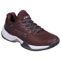 Zapatillas Nox ML10 Hexa Granate Gris Plomo