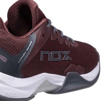 Nox ML10 Hexa Maroon Gunmetal Grey Shoes  Offer + Cheap