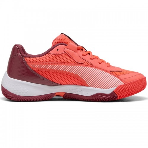 Tênis Puma Nova Court Red Bordeaux White Tênis Puma Nova Court Red Bordeaux White