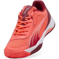Zapatillas Puma Nova Court Rojo Burdeos Blanco  Oferta + Barato