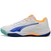 Puma Nova Smash Bianco Blu Arancione Sneakers  Offerta + Economico