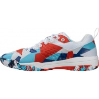Salming Rebel Camo White Red Blue Shoes