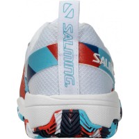 Salming Rebel Camo White Red Blue Shoes