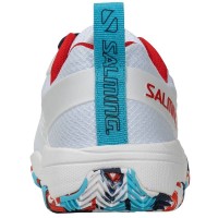 Salming Rebel Light Dazzle White Red Blue Women''s Shoes  Offer + Cheap