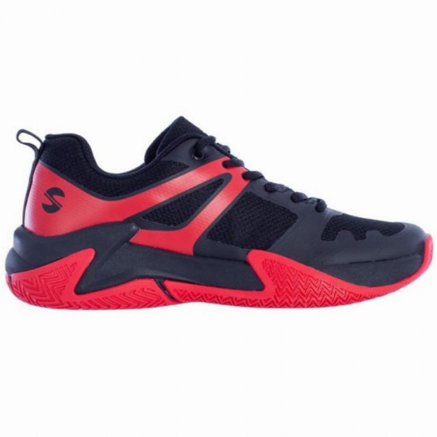 Zapatillas Softee Rotatory Negro Rojo  Oferta + Barato