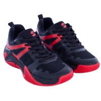Zapatillas Softee Rotatory Negro Rojo  Oferta + Barato