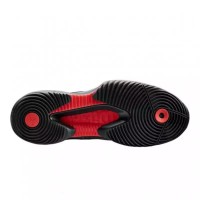 Wilson Bela Pro Tênis Preto Papoula Vermelha  Oferta + Barato