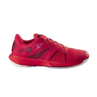 Wilson Bela Pro Red Poppy Sneakers White Black