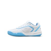 Zapatillas Wilson Courtglide Padel Blanco Azul Mujer
