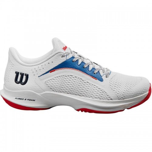 Chaussures Femme Wilson Hurakn 2.0 Blanc Bleu Rouge Chaussures Femme Wilson Hurakn 2.0 Blanc Bleu Rouge