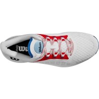 Wilson Hurakn Pro Sapatilhas Branco Vermelho Azul  Oferta + Barato