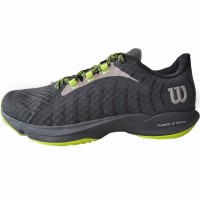 Wilson Hurakn Pro Black Lime Green Shoes