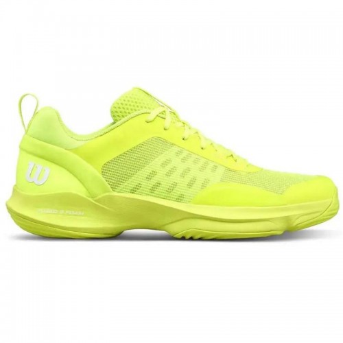 Wilson Hurakn Pro V2 Giallo Fluorescente Bianco Sneakers Donna Wilson Hurakn Pro V2 Giallo Fluorescente Bianco Sneakers Donna