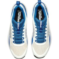 Wilson Hurakn Pro V2 Blanc Bleu Baskets