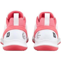 Tênis Wilson Hurakn Pro V2 Branco Rosa Dubarry para Mulheres