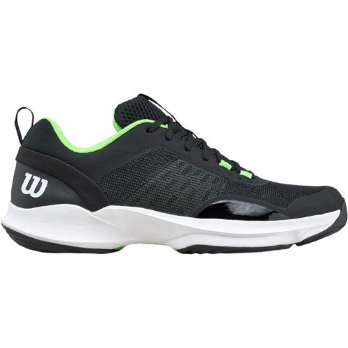 Tênis Wilson Hurakn Pro V2 Preto Branco Verde Tênis Wilson Hurakn Pro V2 Preto Branco Verde