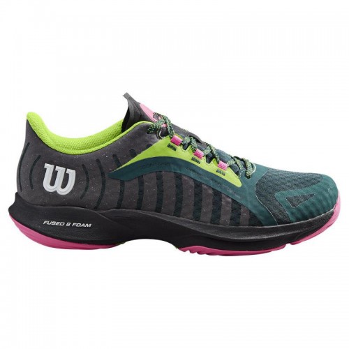 Wilson Hurakn Pro Green Black Sneakers Femmes Wilson Hurakn Pro Green Black Sneakers Femmes