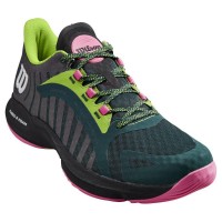 Wilson Hurakn Pro Green Black Sneakers Femmes