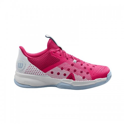 Wilson Hurakn Team Chaussures Rose Blanc Femme Wilson Hurakn Team Chaussures Rose Blanc Femme