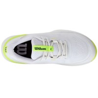 Tênis Wilson Intrigue Pro OZ Branco Amarelo para Mulheres  Oferta + Barato