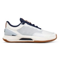 Zapatillas Wilson Intrigue Tour Clay Blanco Vainilla Azul Marino Mujer