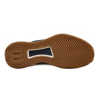 Zapatillas Wilson Intrigue Tour Clay Blanco Vainilla Azul Marino Mujer