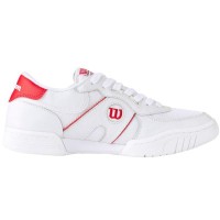 Tênis Wilson Pro Staff 87 Mesh Branco Vermelho  Oferta + Barato