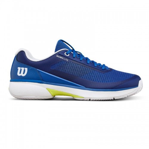 Zapatillas Wilson Rush Lite 5 Clay Azul