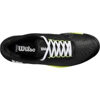 Wilson Rush Pro 4.0 Clay Shoes Preto Branco Amarelo  Oferta + Barato
