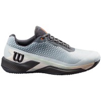 Scarpe Wilson Rush Pro 4.0 Shift Terra Battuta Avorio Blu Arancione  Offerta + Economico