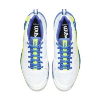 Tênis Wilson Rush Pro 4.5 Branco Azul Amparo