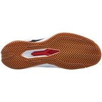 Tênis Wilson Rush Pro 4.5 Clay Branco Azul Marinho  Oferta + Barato