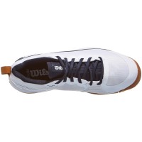 Tênis Wilson Rush Pro 4.5 Clay Branco Azul Marinho  Oferta + Barato