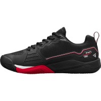 Tênis Wilson Rush Pro 4.5 Clay Preto Vermelho Branco  Oferta + Barato