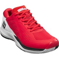 Tênis Wilson Rush Pro Ace Clay Vermelho Branco Preto  Oferta + Barato