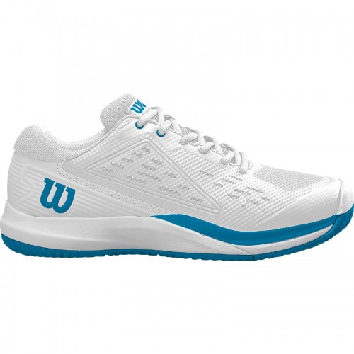 Wilson Rush Pro Ace OZ White Blue Sneakers Wilson Rush Pro Ace OZ White Blue Sneakers