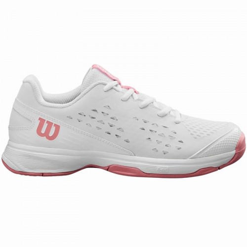 Wilson Rush Pro L Bianco Malva Junior Sneakers Wilson Rush Pro L Bianco Malva Junior Sneakers