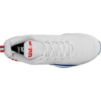 Tênis Wilson Rush Pro Lite Branco Azul Vermelho  Oferta + Barato
