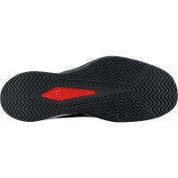Wilson Rush Pro Lite Shoes Black Red White