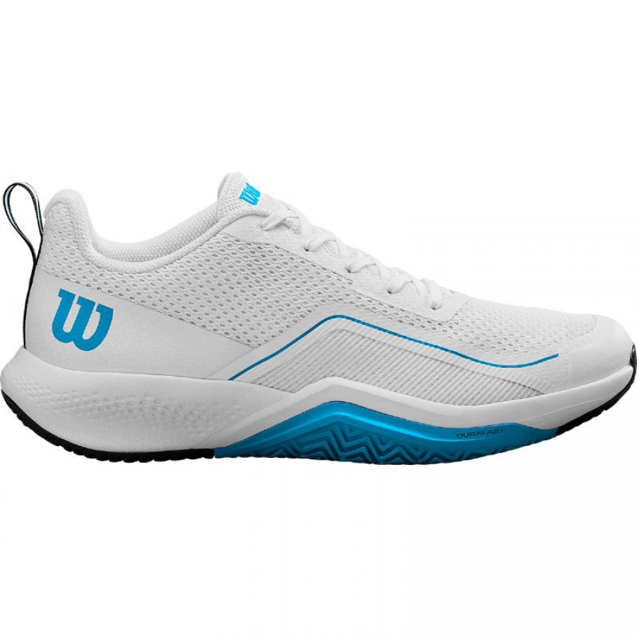 Tênis Wilson Rush Pro Lite OZ Branco Azul  Oferta + Barato